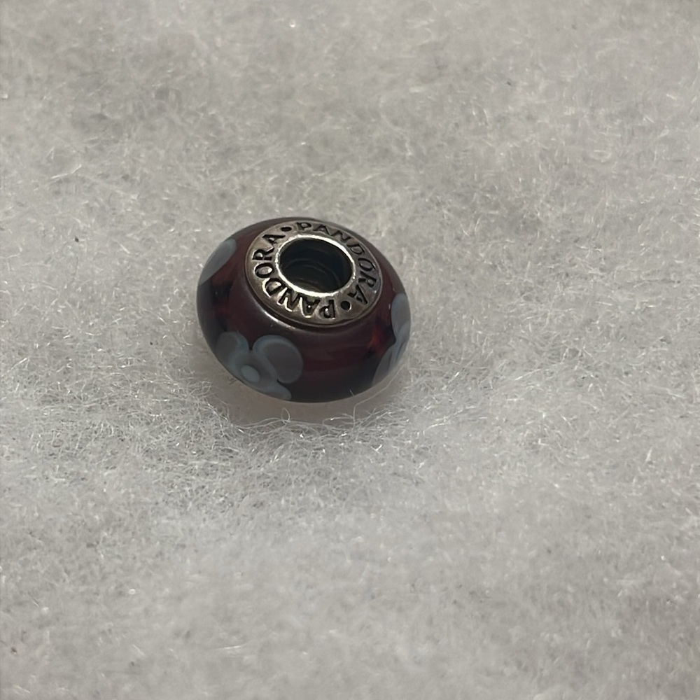 3/$18 Pandora Sterling silver 925 ale Charm floral Bead - Picture 3 of 9